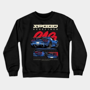 Porsche 918 Spyder Crewneck Sweatshirt